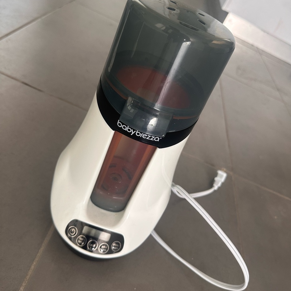 Baby Brezza Formula Maker in White and Black
